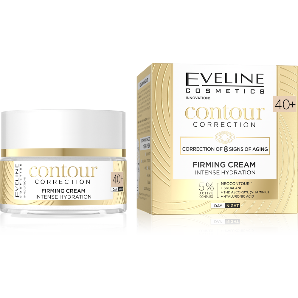 Eveline Contour Correction Intensively Moisturizing Firming Cream 40+ 50ml