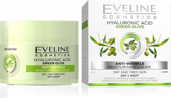 Eveline Green Olive Anti-wrinkle Day&Night Cream with Vitamin C 50ml