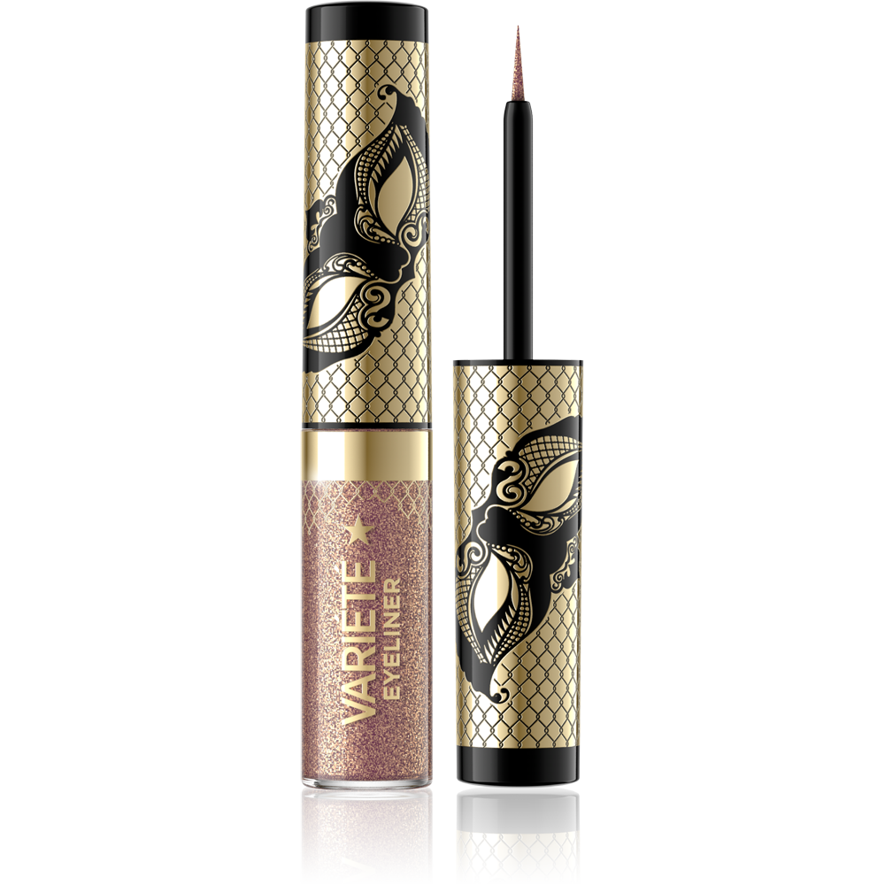 Eveline Variete Waterproof Colored Eyeliner No. 01 Sparkle Gold 4ml