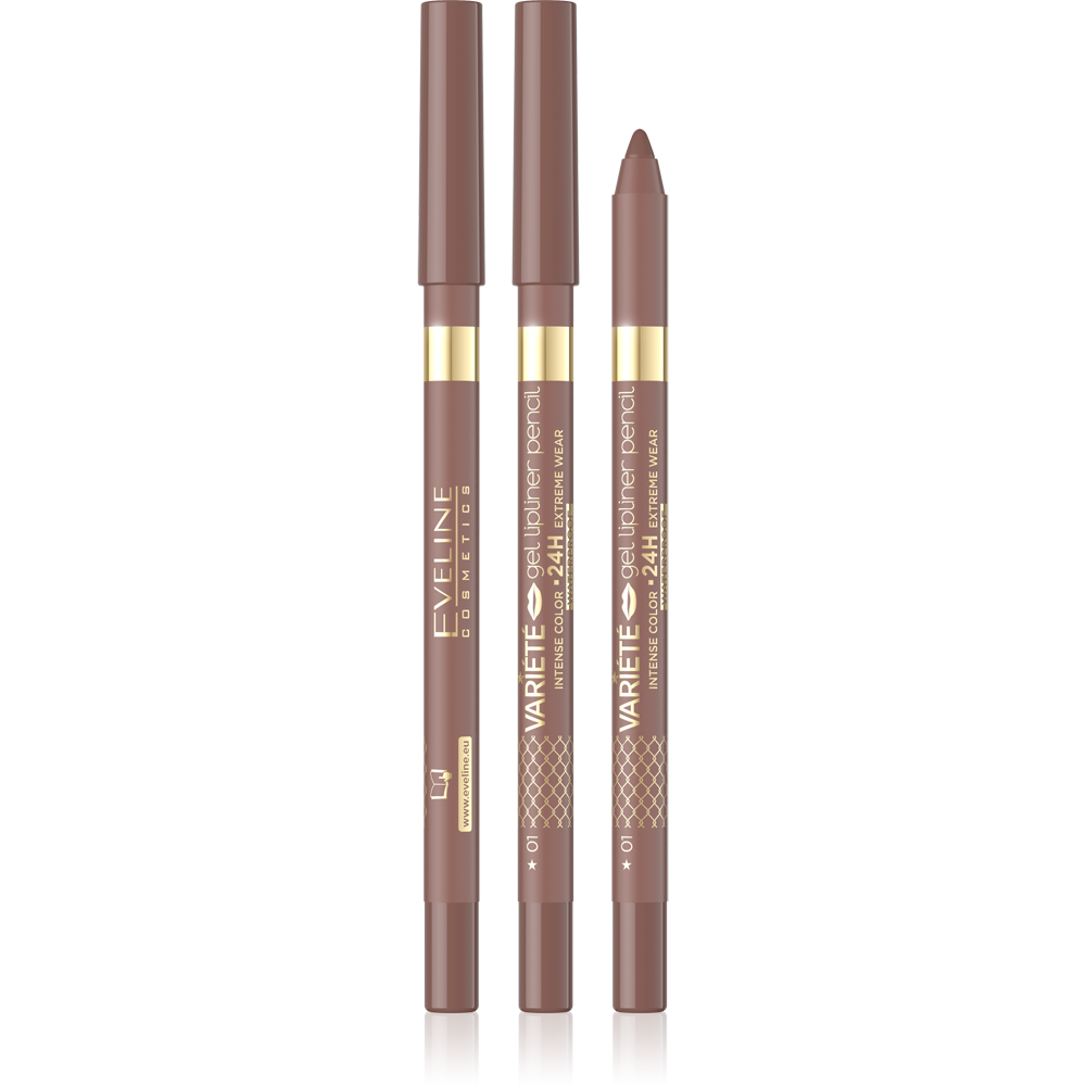 Eveline Variete Waterproof Gel Lip Liner No. 01 Nude 1 Piece