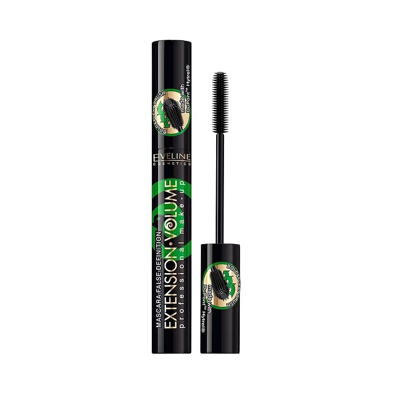 Eveline Volume Extension False Definitiod Lengthening and Curling Mascara Black 10ml