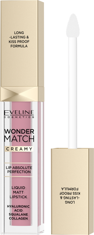 Eveline Wonder Match Matte Liquid Lipstick No. 01 Angel Rose 6.8ml