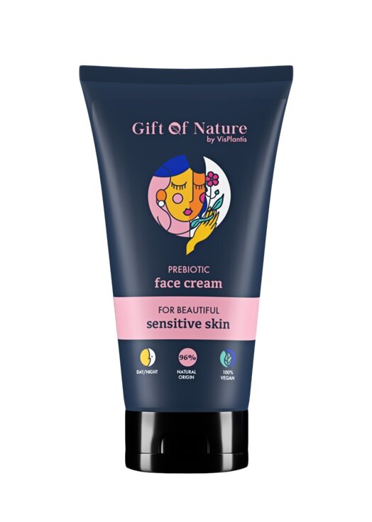 Gift of Nature Prebiotic Face Cream for Sensitive Skin Black Cumin Oil 50ml