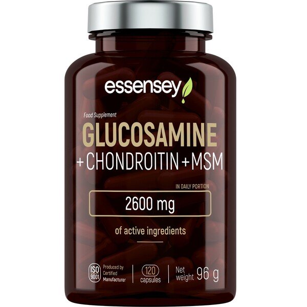 Glucosamine + Chondroitin + MSM - 120 caps