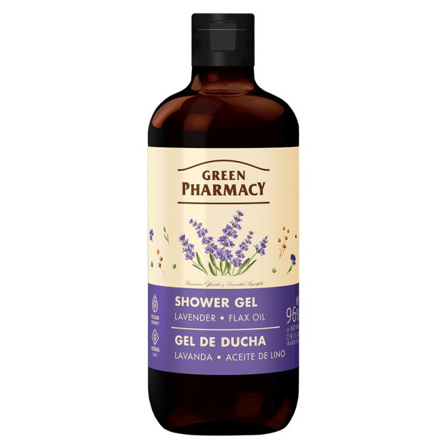 Green Pharmacy Lavender and Linseed Oil Shower Gel 500ml