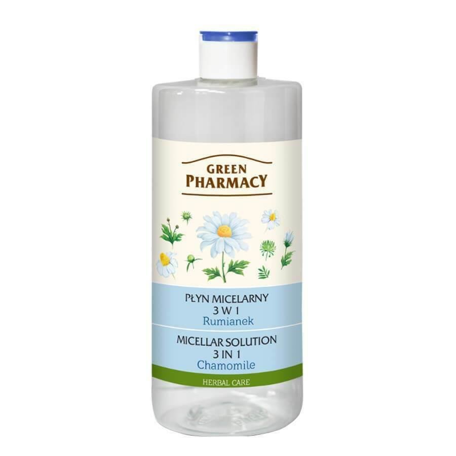 Green Pharmacy Micellar Solution 3 in 1 Chamomile 500ml