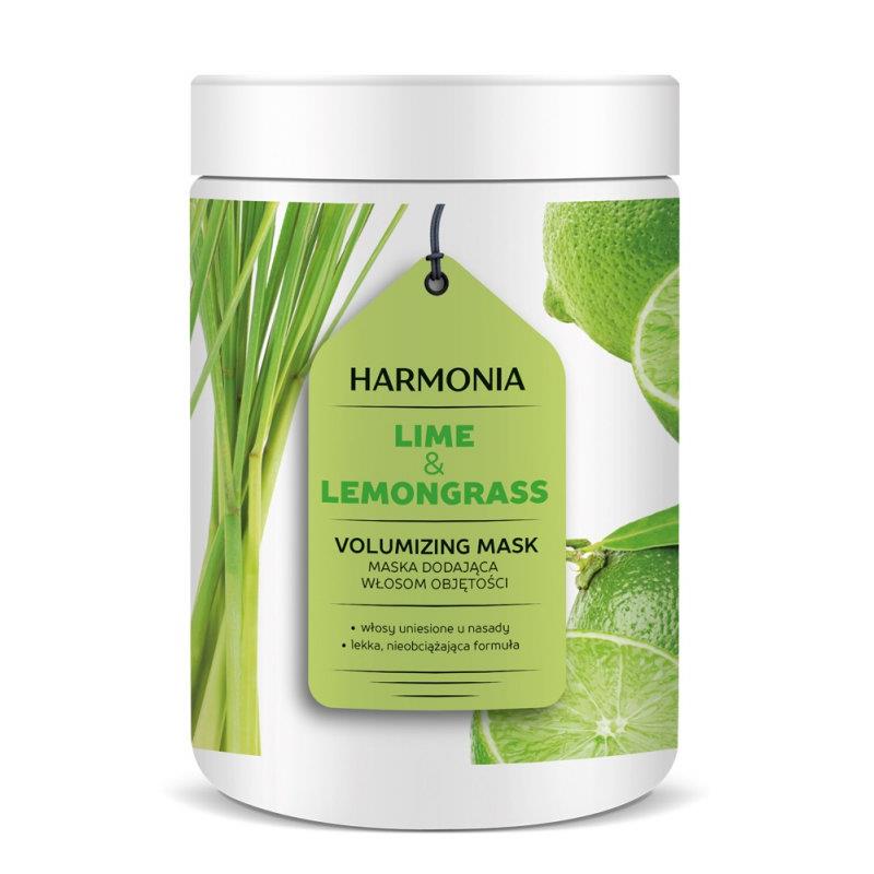 Harmonia Lime & Lemongrass Volumizing and Nourishing Hair Mask 1000ml