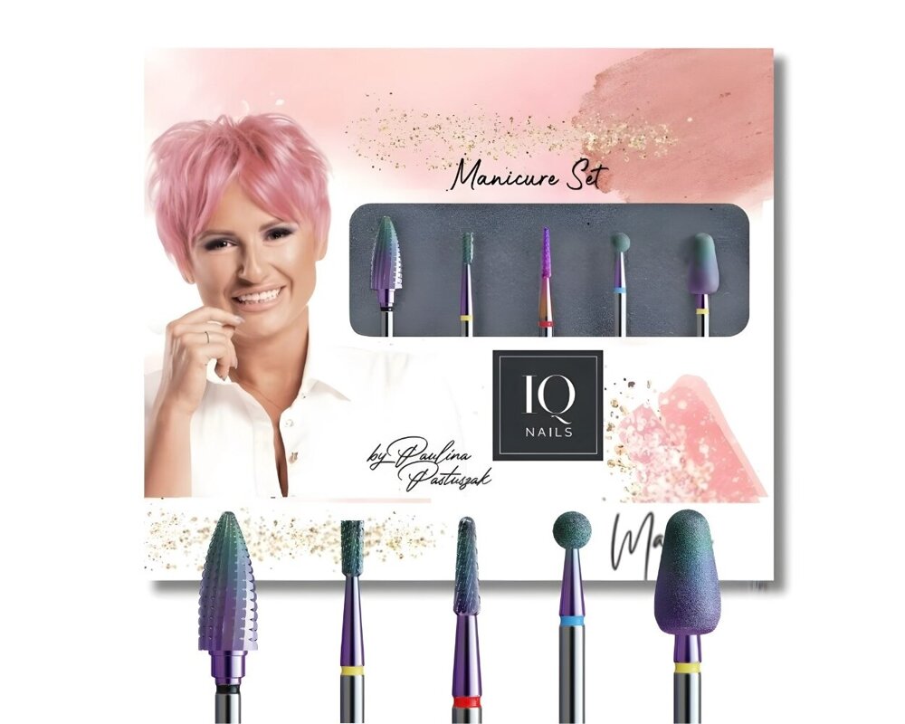 IQ Nails Magic Set Professional Manicure Kit 5 Pieces