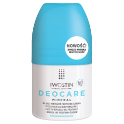 Iwostin Deocare Mineral Antyperspirant Nourishes Moisturizes Without Traces 50ML