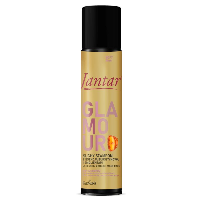 Jantar Glamor Dry Shampoo with Amber Essence and Emollients 180ml