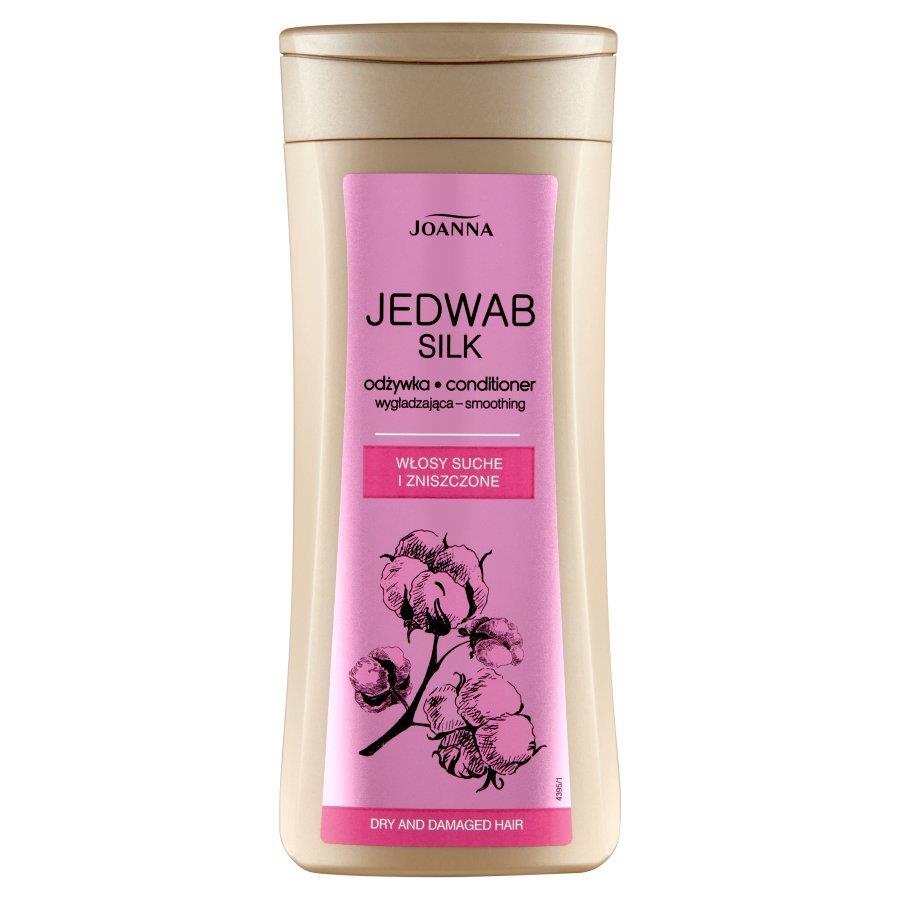 Joanna Jedwab Silk Smoothing and Detangling Conditioner for Dry and Damaged Hair 200g