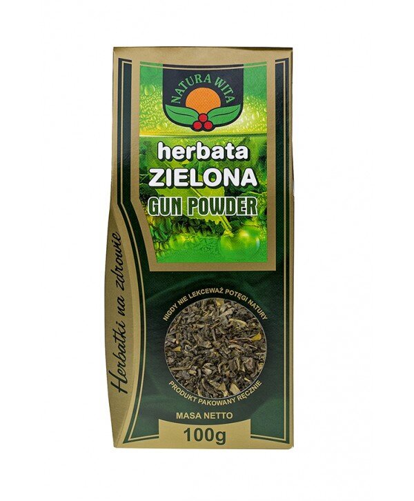 Natura Wita Gun Powder Very Aromatic Green Tea with Slimming Properties 100g