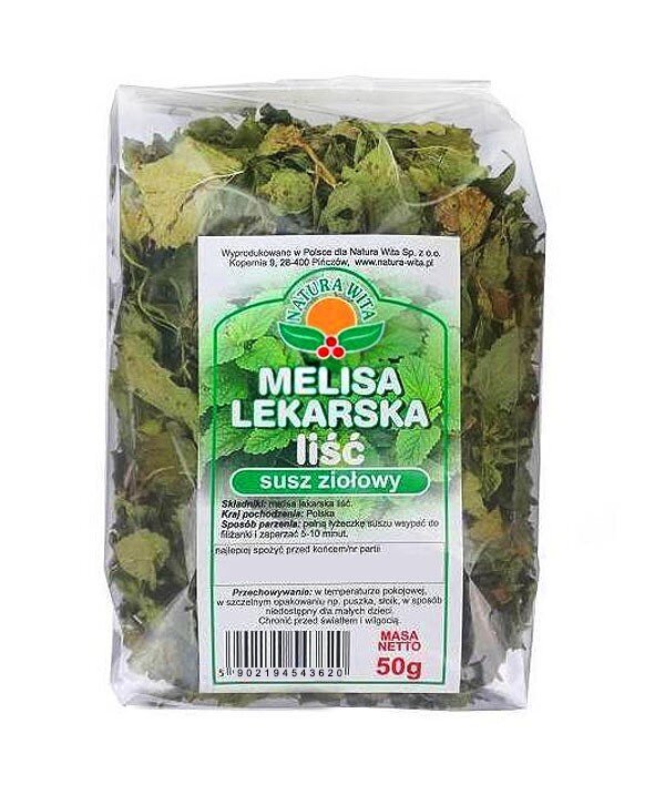 Nature Wita Lemon Balm Medical Leaf 50g