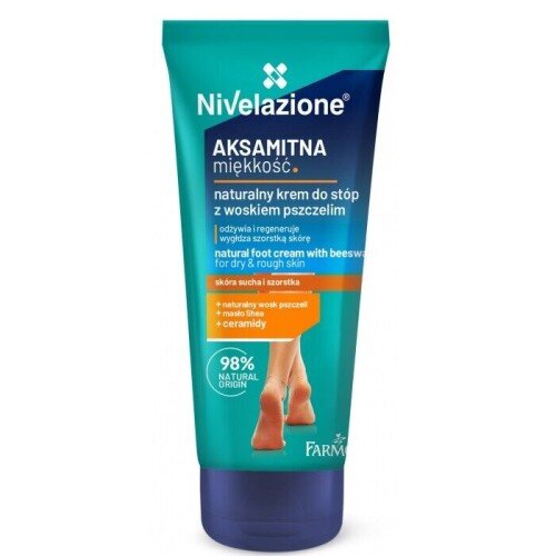 Nivelazione Natural Foot Cream with Beeswax for Dry and Rough Skin 75ml