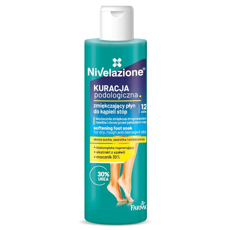 Nivelazione Podiatry Treatment Softening Foot Bath for Dry and Very Dry Skin 170ml