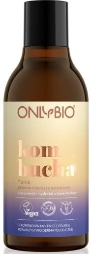 OnlyBIo Kombucha Face Tonic Against Imperfections with Niacinamide 300ml