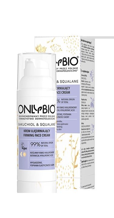 OnlyBio Firming Cream with Bakuchiol and Squalane for Rough and Lacking Skin 50ml