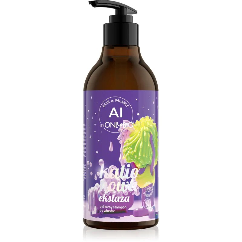 OnlyBio Hair in Balance AI Cationic Ecstasy Gentle Shampoo 400ml