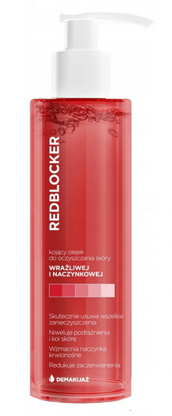 Redblocker Soothing Cleansing Oil for Sensitive and Capillary Skin 145ml