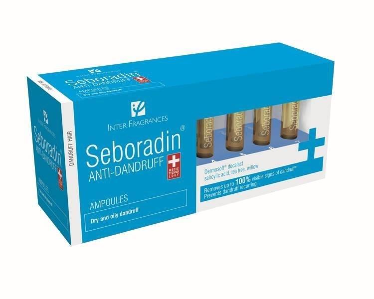 Seboradin Antidandruff Ampoules for Hair and Scalp with Dry or Oily Dandruff 14x5,5ml