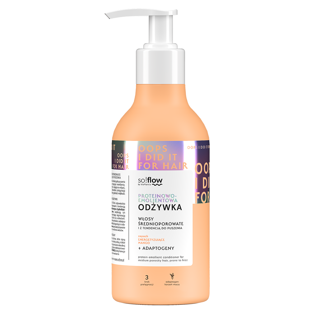 So!Flow Protein and Emollient Conditioner for Medium Porosity Hair 400ml