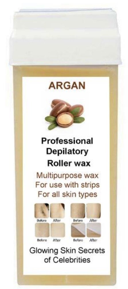 Star Beauty Professional Argan Roller Wax Depilation with Strips 100ml