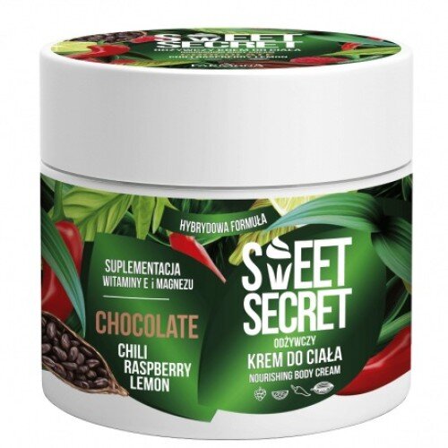 Sweet Secret Nourishing Hybrid Body Cream Chocolate with Chili and Fruits 200ml