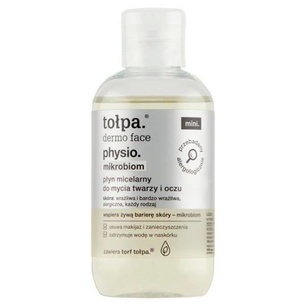 Tołpa Dermo Face Physio Mini Mild Micellar Cleansing Liquid for Face and Eyes 100ml