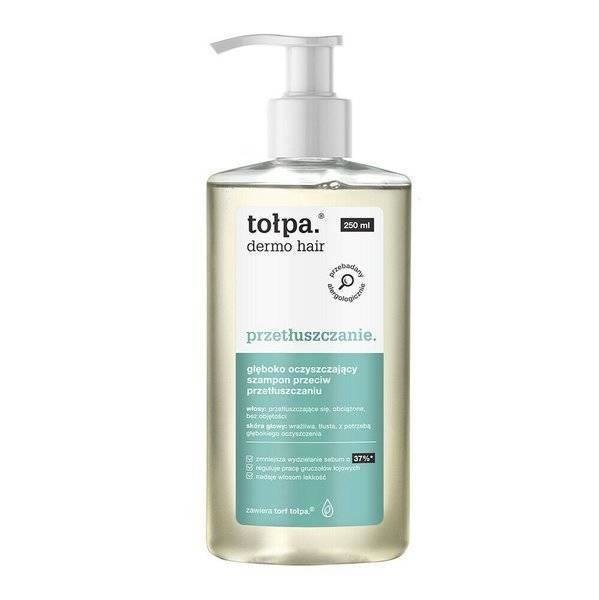 Tołpa Dermo Hair Greasy Deep Cleansing Anti Greasy Shampoo 250ml