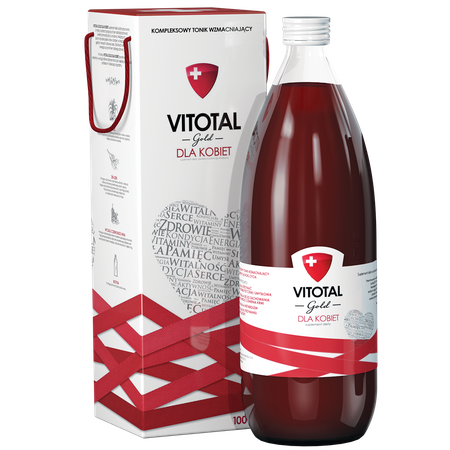 Vitotal Gold for Women Diet Supplement for Better Physical and Mental Form 1000ml