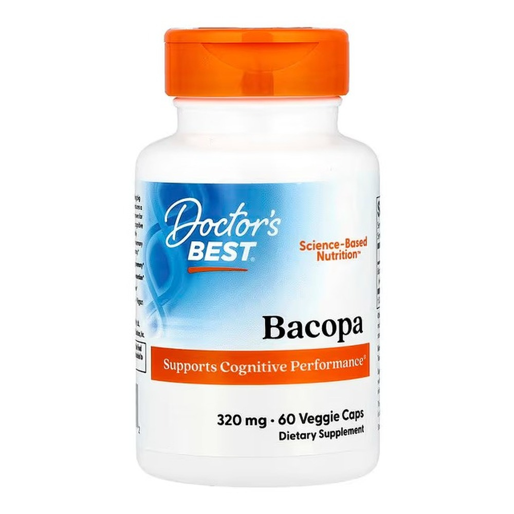 Doctor's Best Bacopa, 320mg Capsules 60 vcaps