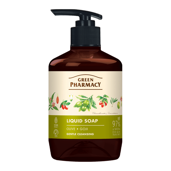 Green Pharmacy Liquid Soap Olive Oil and Goji Berries 460ml
