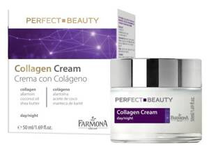 Farmona Perfect Beauty Odmładzający Krem ​​do Twarzy z Kolagenem dla Skóry Dojrzałej na Dzień i na Noc 50ml