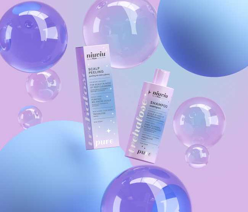 Niuviu Pure Szampon Oczyszczający do Skóry Głowy z Trehalozą 300ml