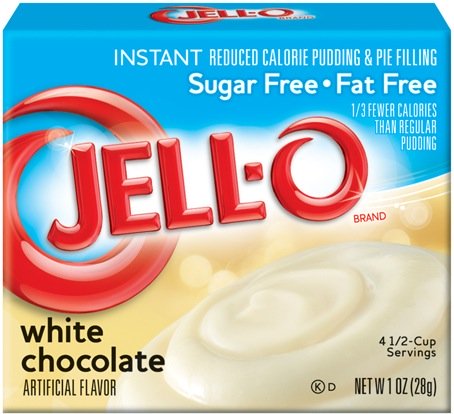 Instant Pudding & Pie Filling Sugar Free, White Chocolate - 28g