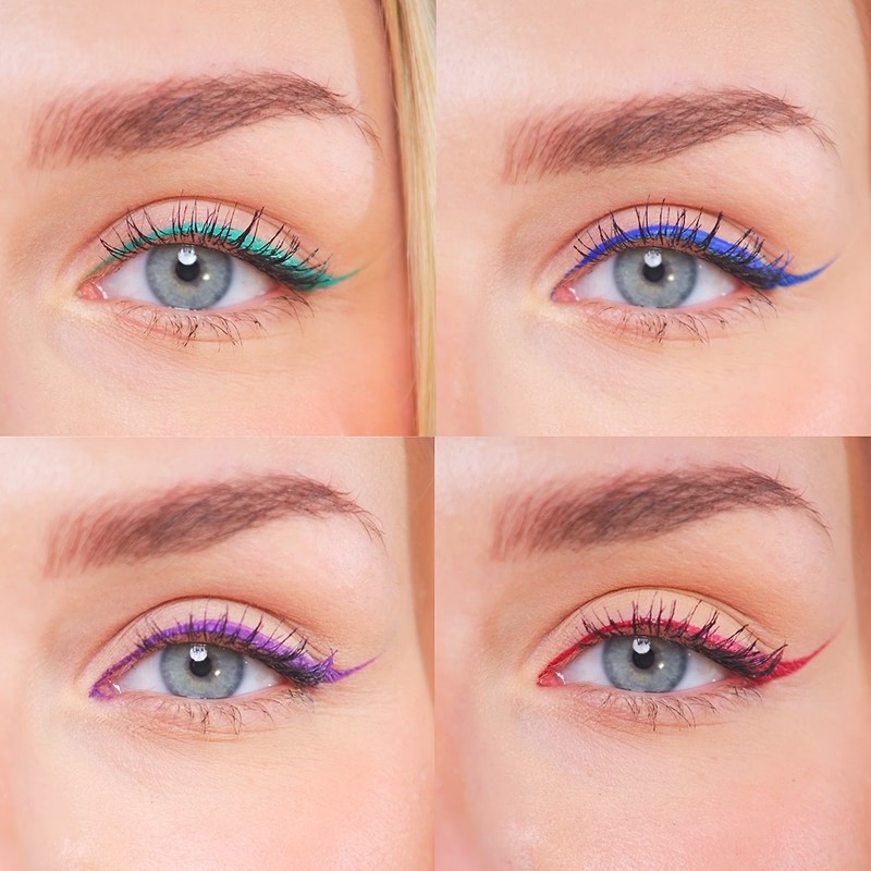 Eveline Variete Colored Eyeliner in Inkwell No. 07 Electric Blue 2.8ml