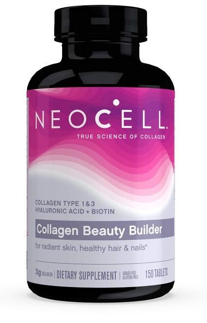 NeoCell Collagen Beauty Builder Na Młodą Skórę Włosy i Paznokcie 150 Tabletek