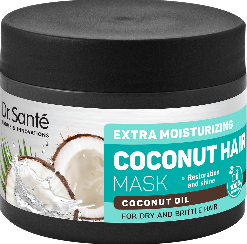 Dr. Sante Coconut Hair Mask with Coconut Oil for Dry and Brittle Hair 300ml