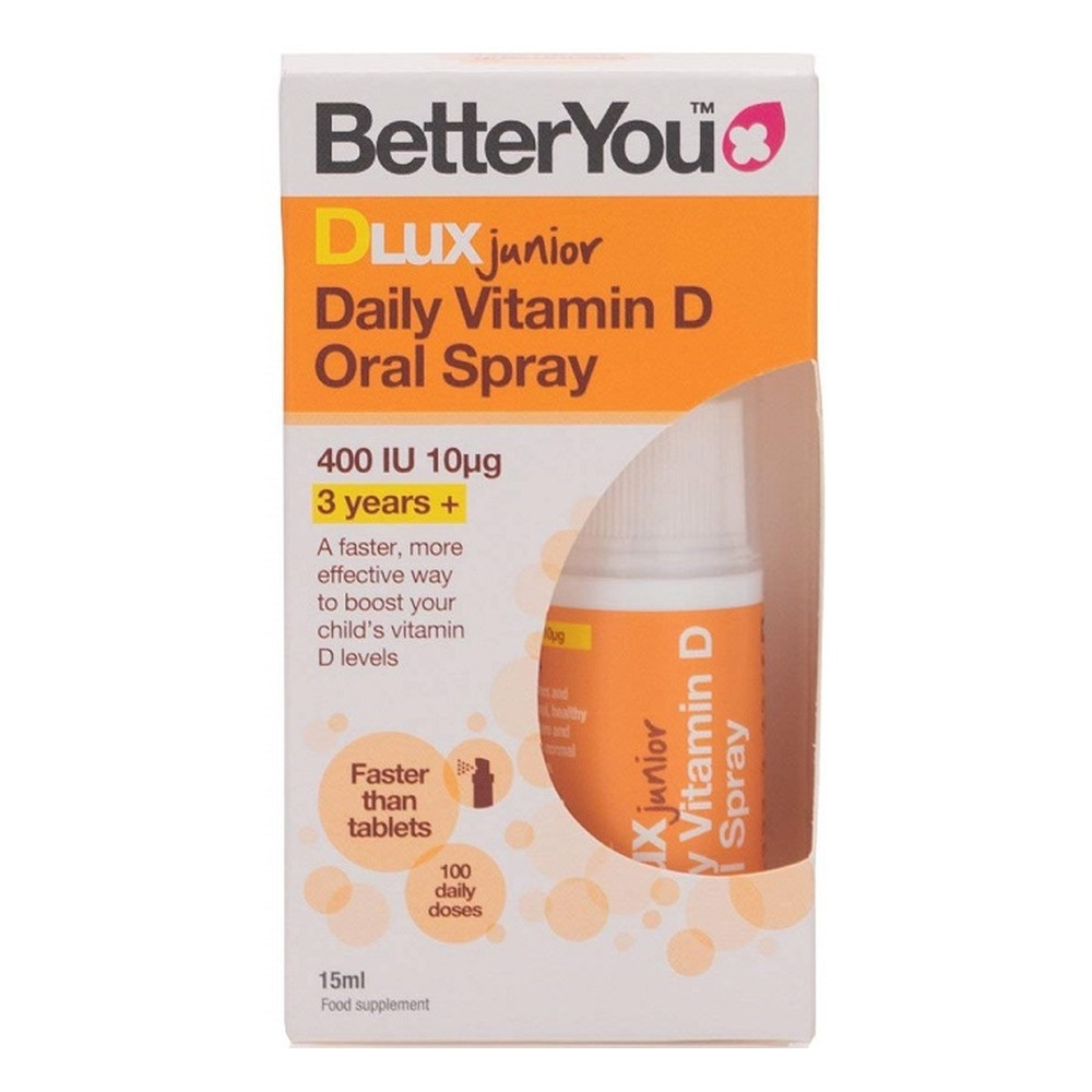 DLux Junior Daily Vitamin D Oral Spray - 15 ml. Best Before 31.12.26