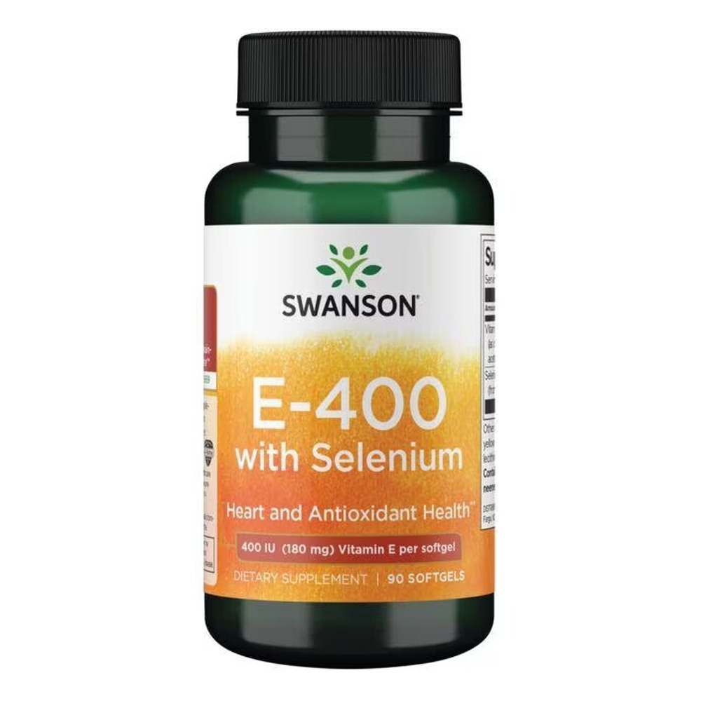 Swanson E with Selenium, 400IU - 90 softgels