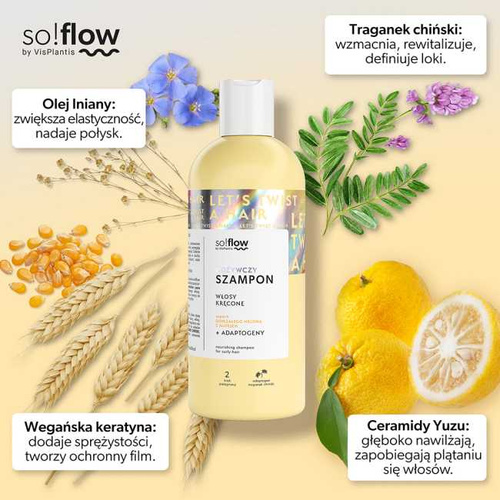 So!Flow Curly Hair Care Set Crazy Box Shampoo Mask Conditioner Mist 1 Piece