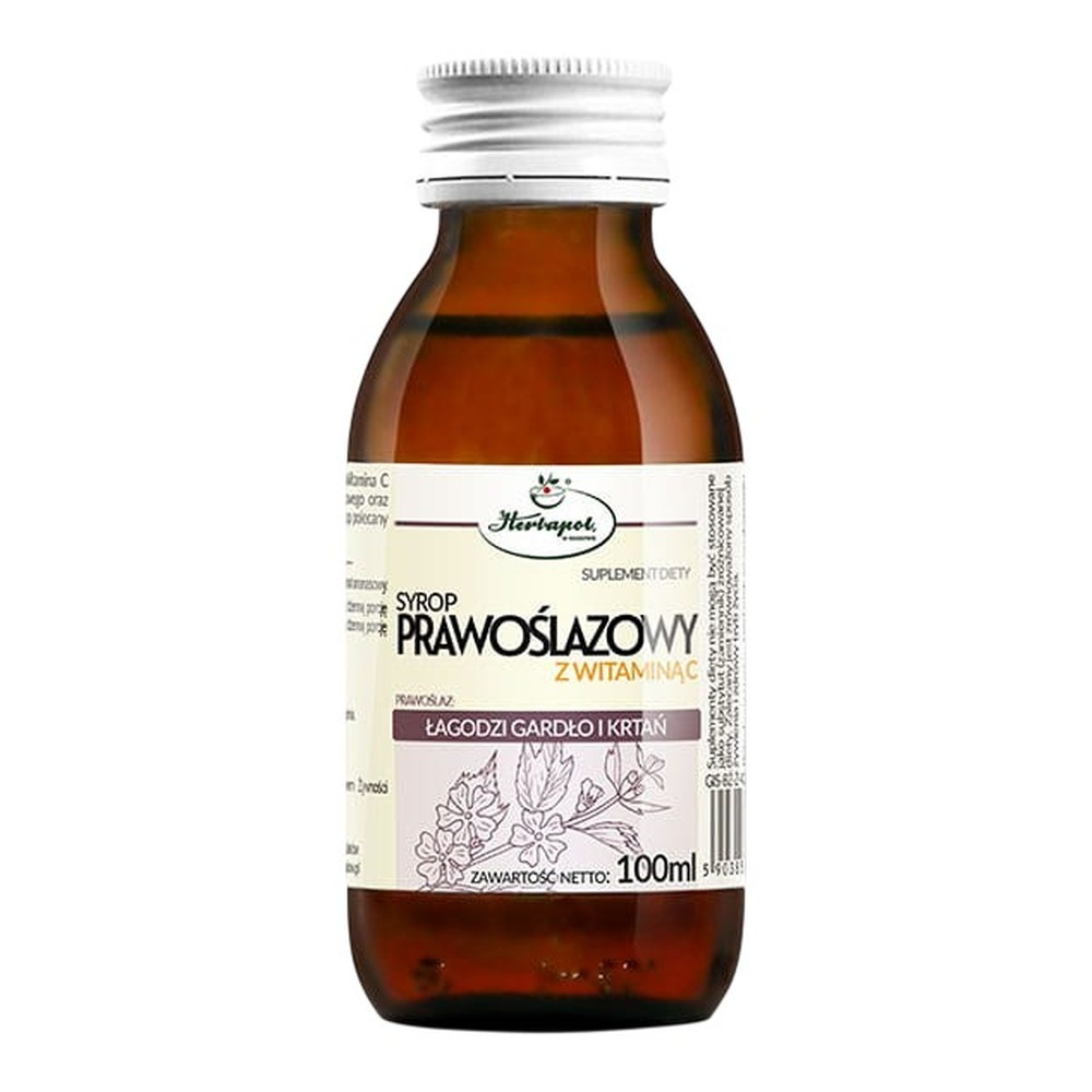 Herbapol Syrop prawoślazowy z witaminą C 100 ml