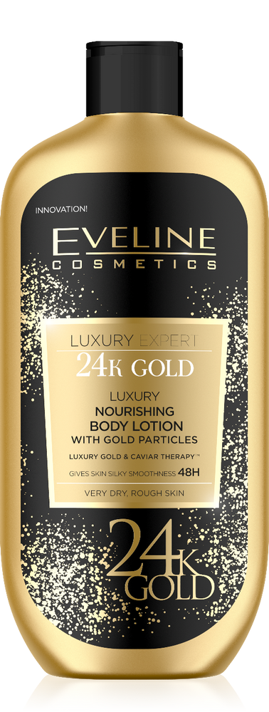 Eveline Gold Lift Expert 24K 3w1 Luksusowe Odżywcze Mleczko do Ciała 350ml
