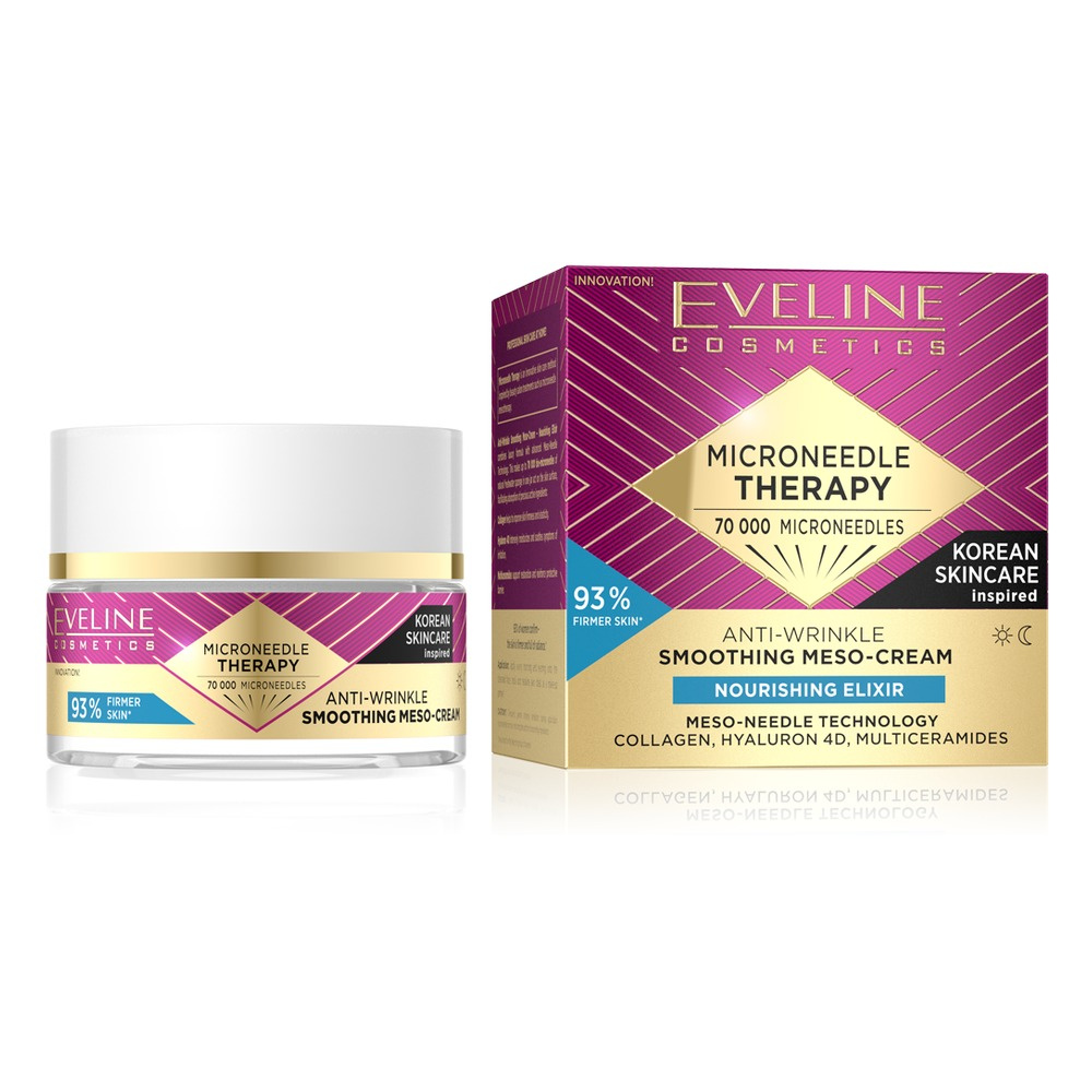 Eveline Cosmetics Microneedle Therapy Przeciwzmarszczkowy Mezo-Krem Wygładzający 50ml