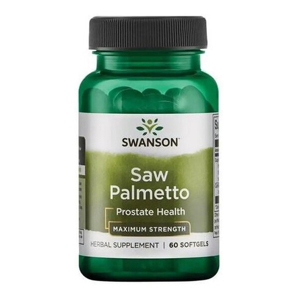 Swanson Saw Palmetto, Maximum Strength - 60 softgels