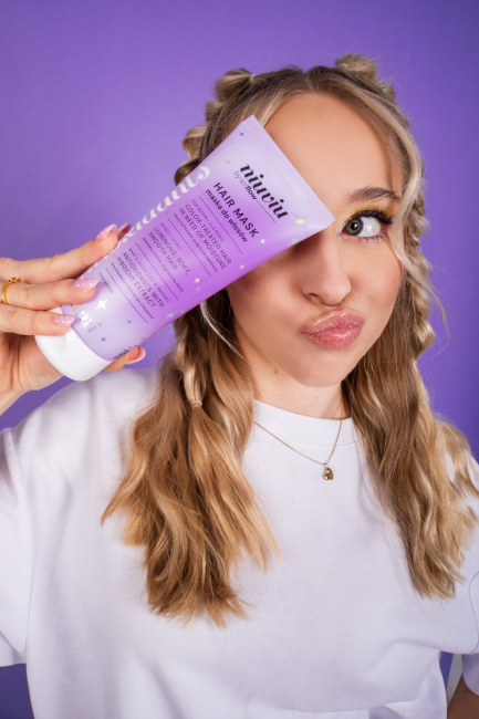 Niuviu Lumi Mask for Colored Hair Intensive Moisturizing and Color Protection 200ml