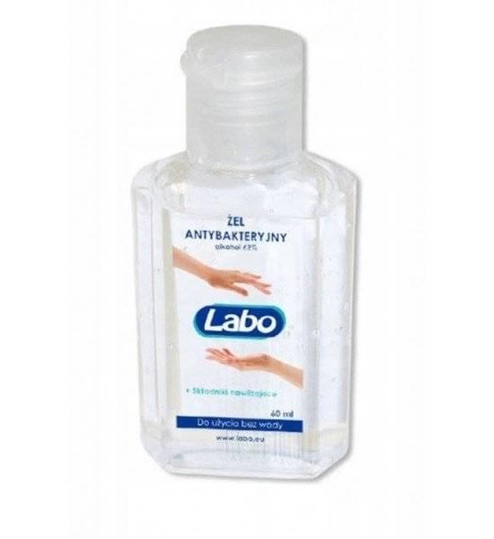 Labo Antibacterial Hand Sanitizer Gel Alcohol Based 60ml EXP 28.02.2022