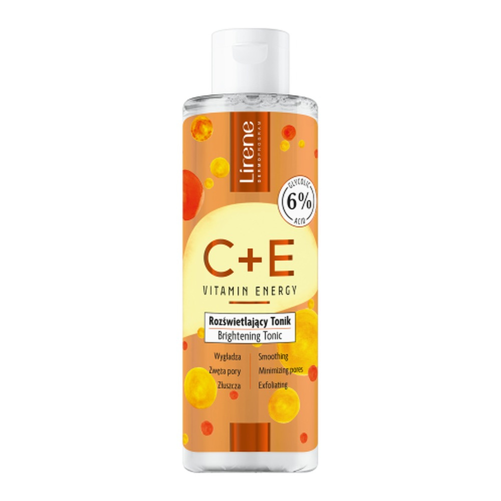 Lirene Uk C+E Vitamin Energy Tonik Rozświetlający 200ml