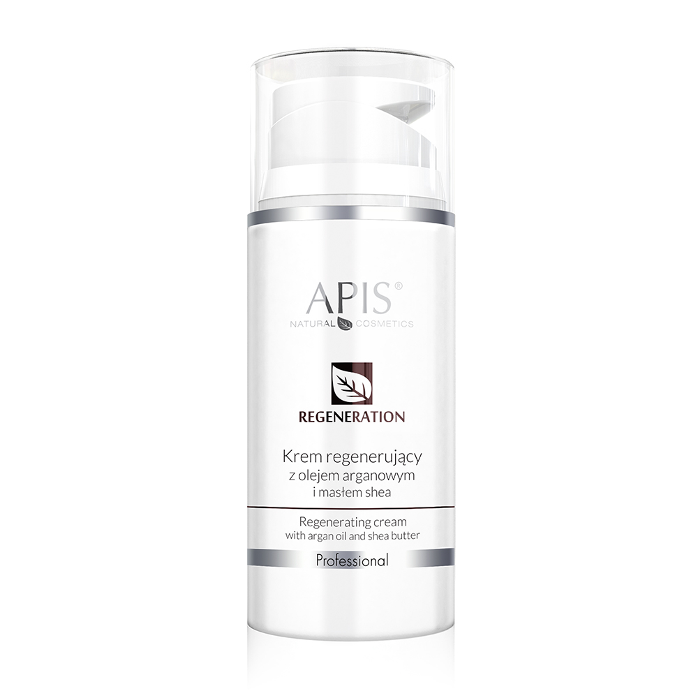 Apis Professional Krem Regenerujący z Olejem Arganowym i Masłem Shea dla Skóry Bardzo Suchej 100ml