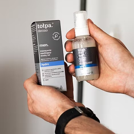 Tolpa Dermo Men Hydro Nawilżający żel do twarzy skóra wrażliwa 75ml